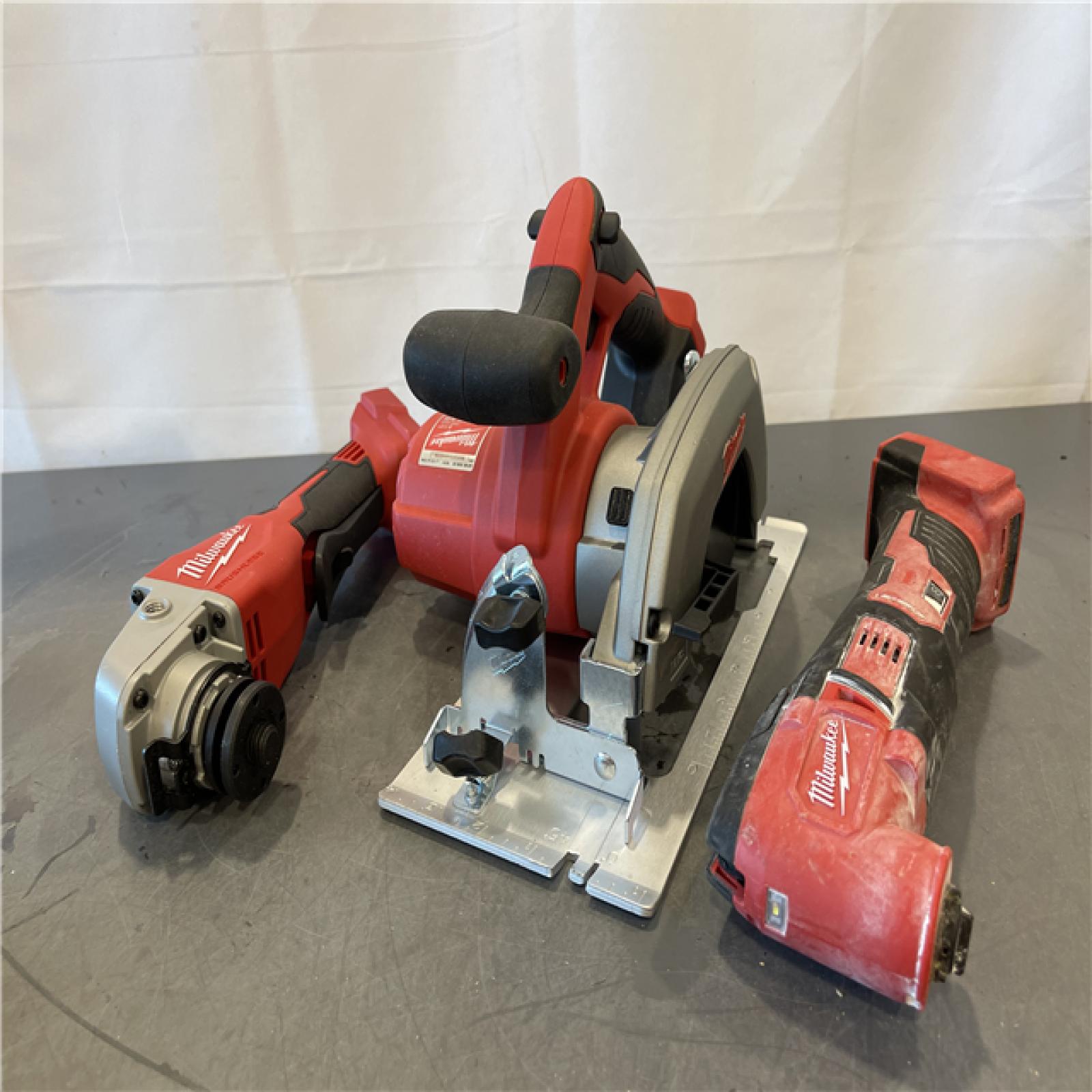 AS-IS - Milwaukee M18 18-Volt Lithium-Ion Cordless Combo Kit 7-Tool Kit