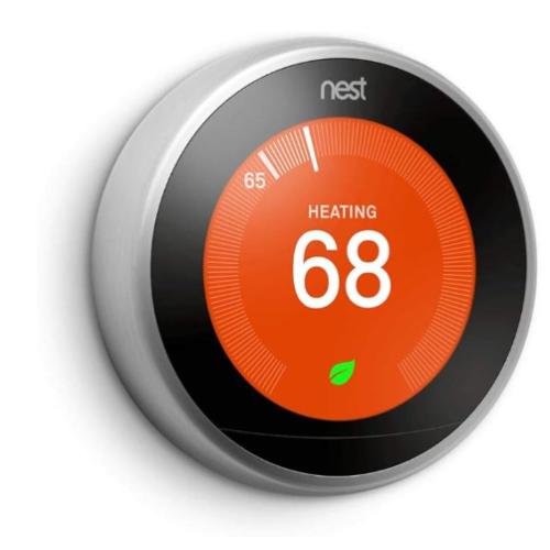 NEW! - Google Nest Learning Thermostat - 3rd Generation - Smart Thermostat - Pro Version - Works With Alexa
