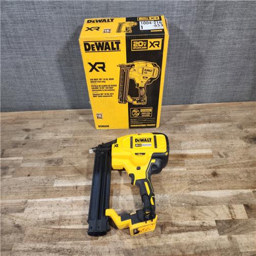 HOUSTON LOCATION - AS-IS DEWALT 20V MAX XR Lithium-Ion Electric Cordless 18-Gauge Brad Nailer (Tool Only)