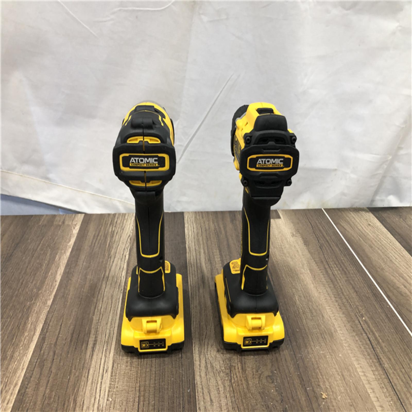 AS-IS DEWALT ATOMIC 20-Volt MAX Lithium-Ion Cordless Combo Kit