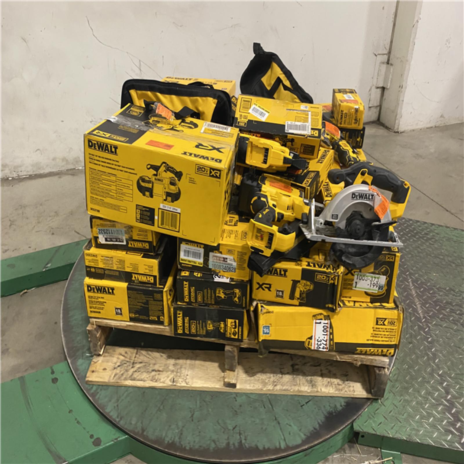 Dallas Location - As-Is DEWALT Tool Pallet