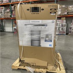 DALLAS LOCATION- AS-IS VISSANI 30 in. 18.7 cu. ft. Bottom Freezer Refrigerator w Fingerprint Resistant Stainless Steel