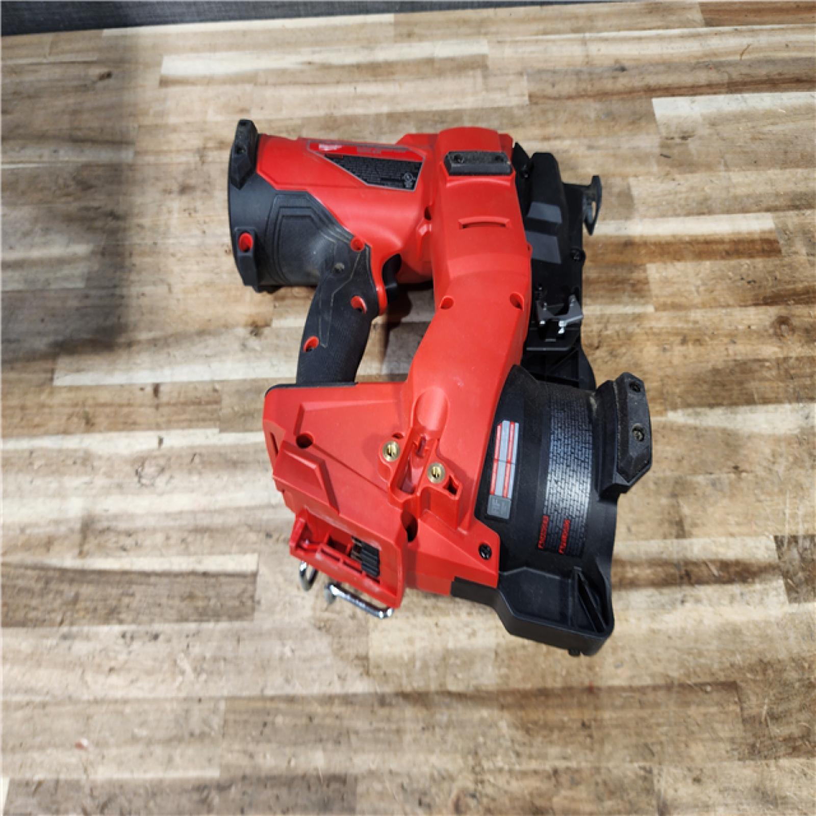 HOUSTON LOCATION - AS - IS Milwaukee FUEL 18-Volt Lithium-Ion Brushless Cordless Coil Roofing Nailer (Tool Only)