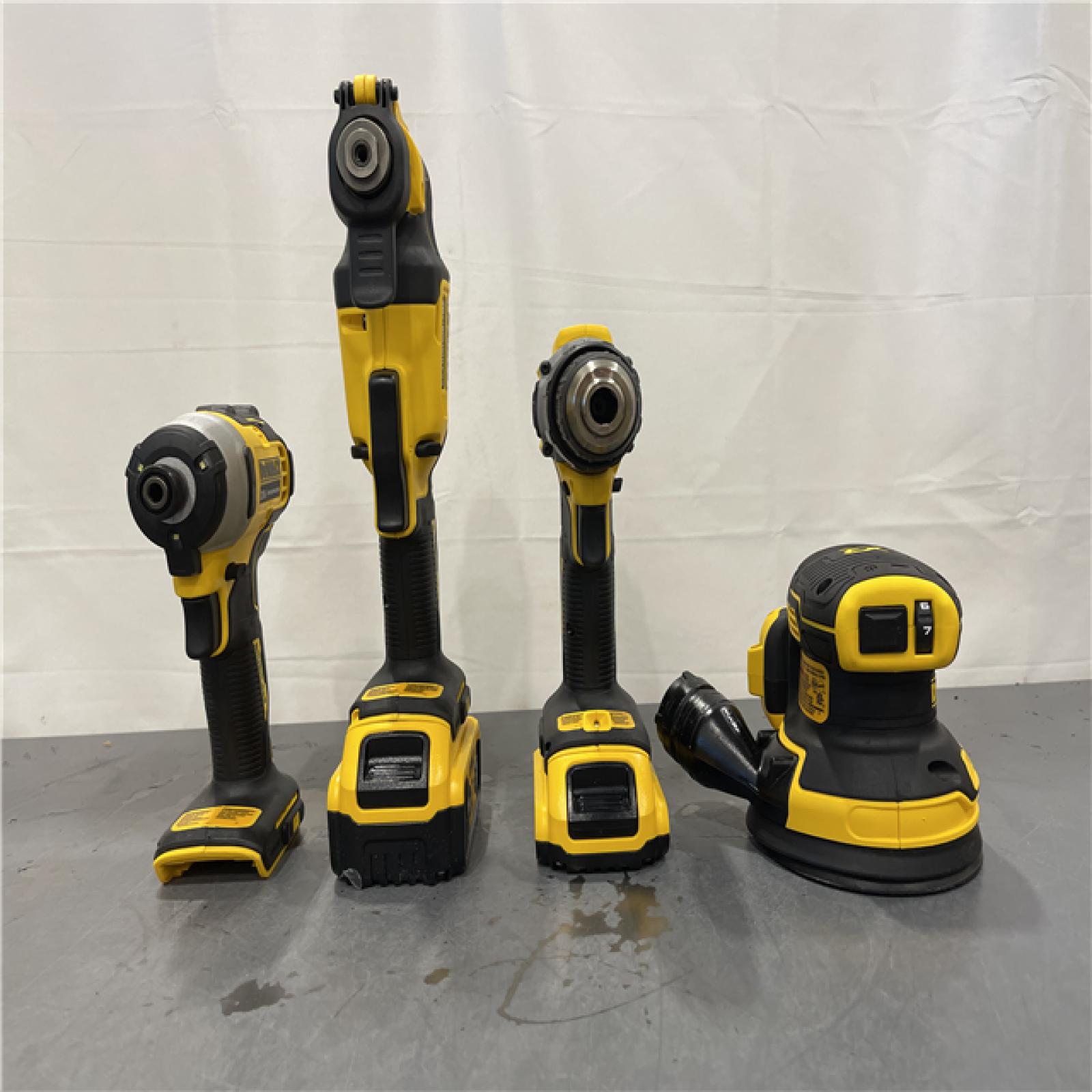 AS-IS - DEWALT 20-Volt MAX ToughSystem Lithium-Ion 6-Tool Cordless Combo Kit
