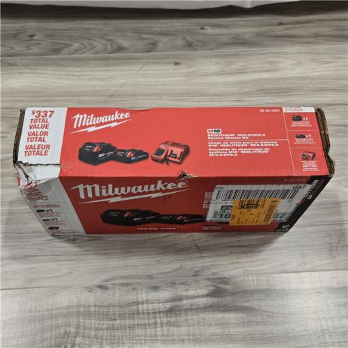 NEW! - Milwaukee M18 18-Volt Lithium-Ion Starter Kit