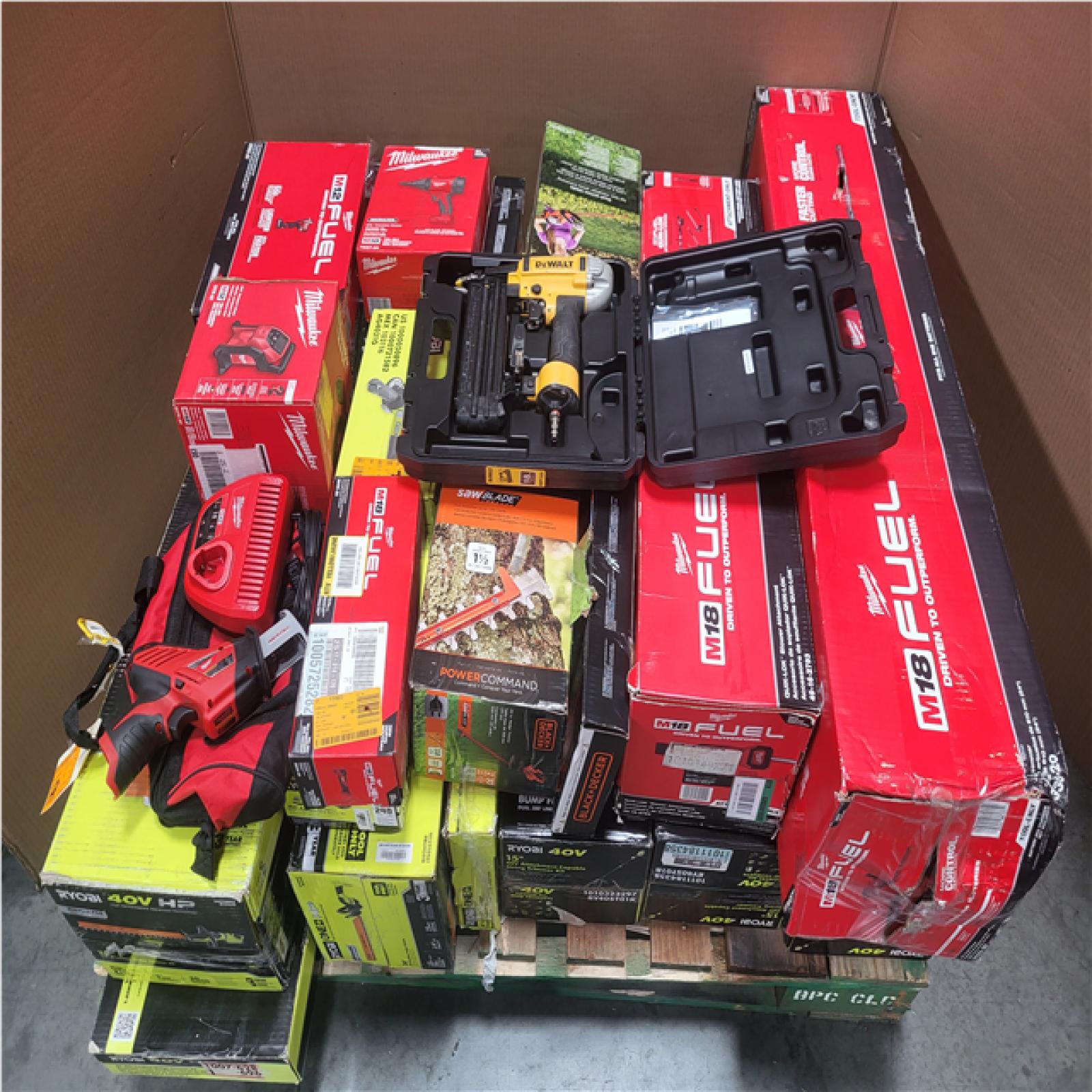 CALIFORNIA AS-IS TOOL PALLET