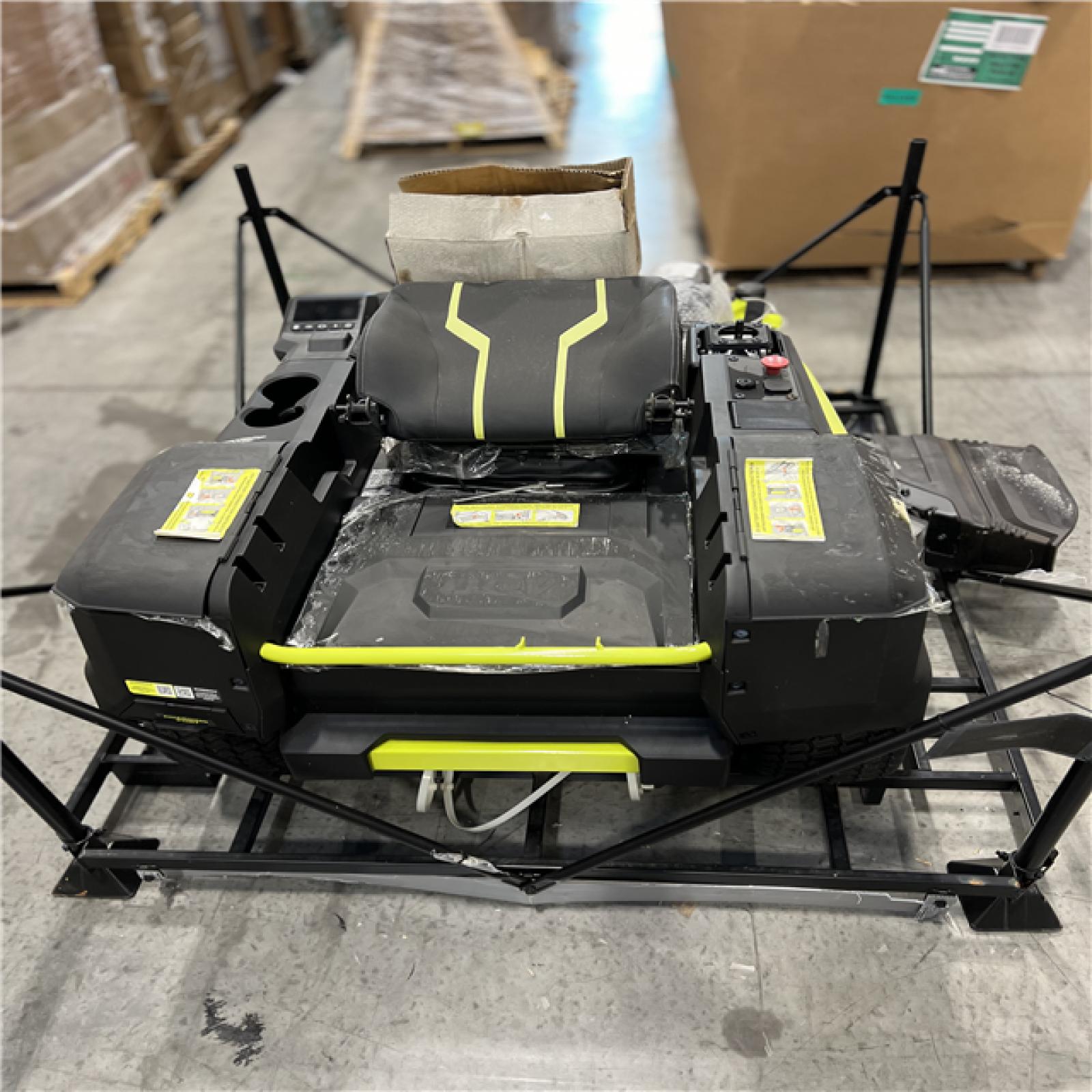 DALLAS LOCATION - AS-IS RYOBI 80V HP Brushless 54 in. Battery Electric Cordless Zero Turn Riding Mower