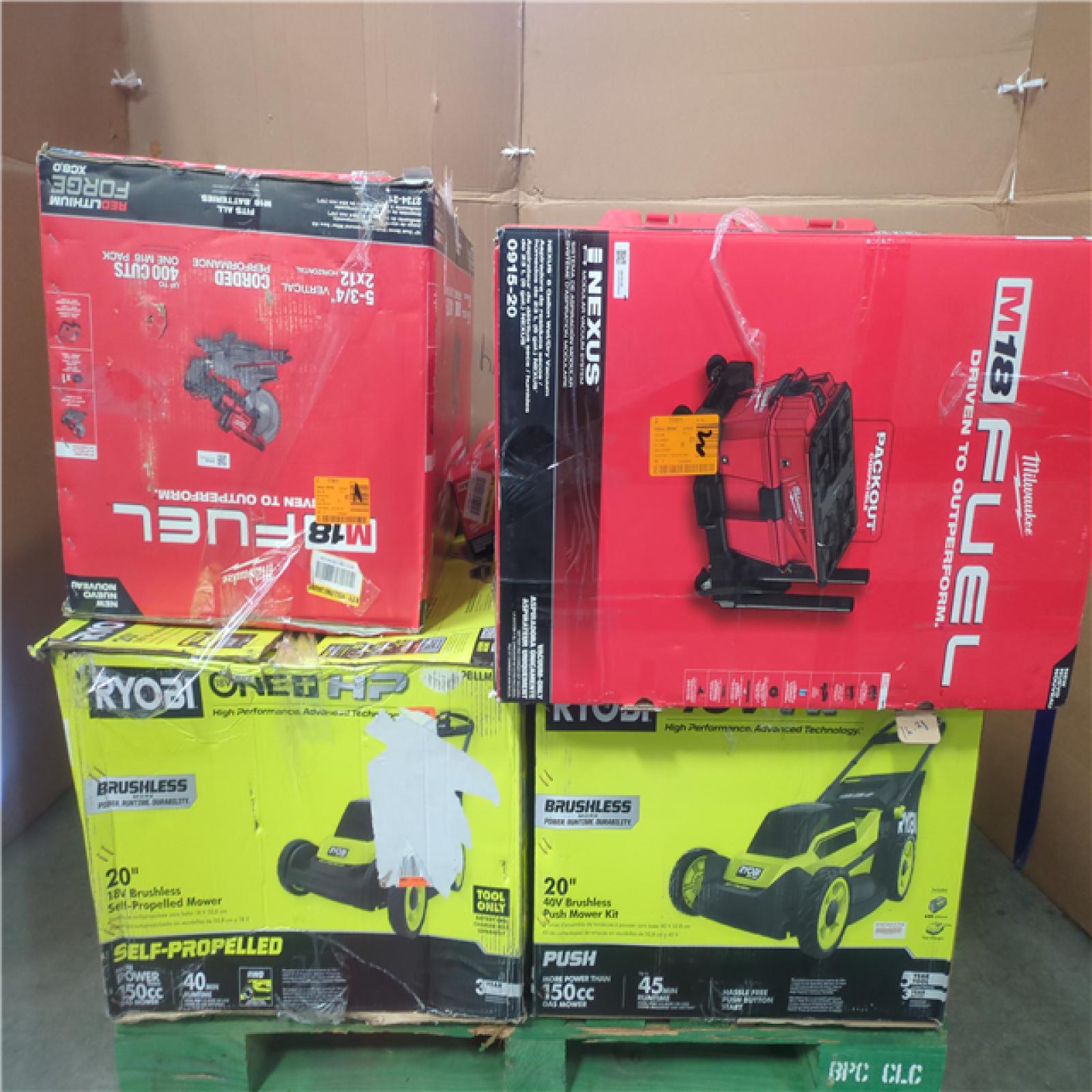 CALIFORNIA AS-IS TOOL PALLET