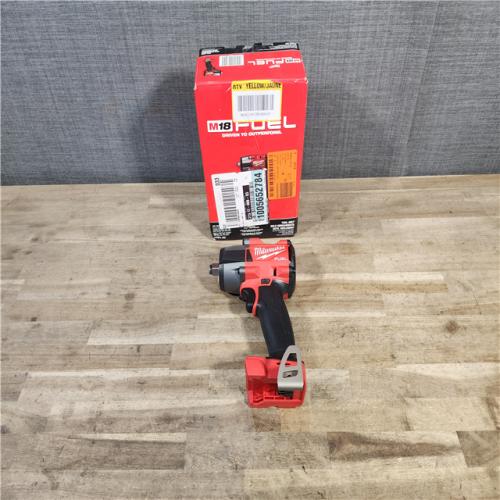 HOUSTON LOCATION - AS-IS (APPEARS LIKE NEW) Milwaukee M18 18V Fuel 1/2 Mid-Torque Impact Wrench Cordless Lithium-Ion Brushless with Friction Ring 2962-20