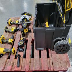 California AS-IS DEWALT 6 TOOL COMBO KIT 20V MAX BATTERY (2X)