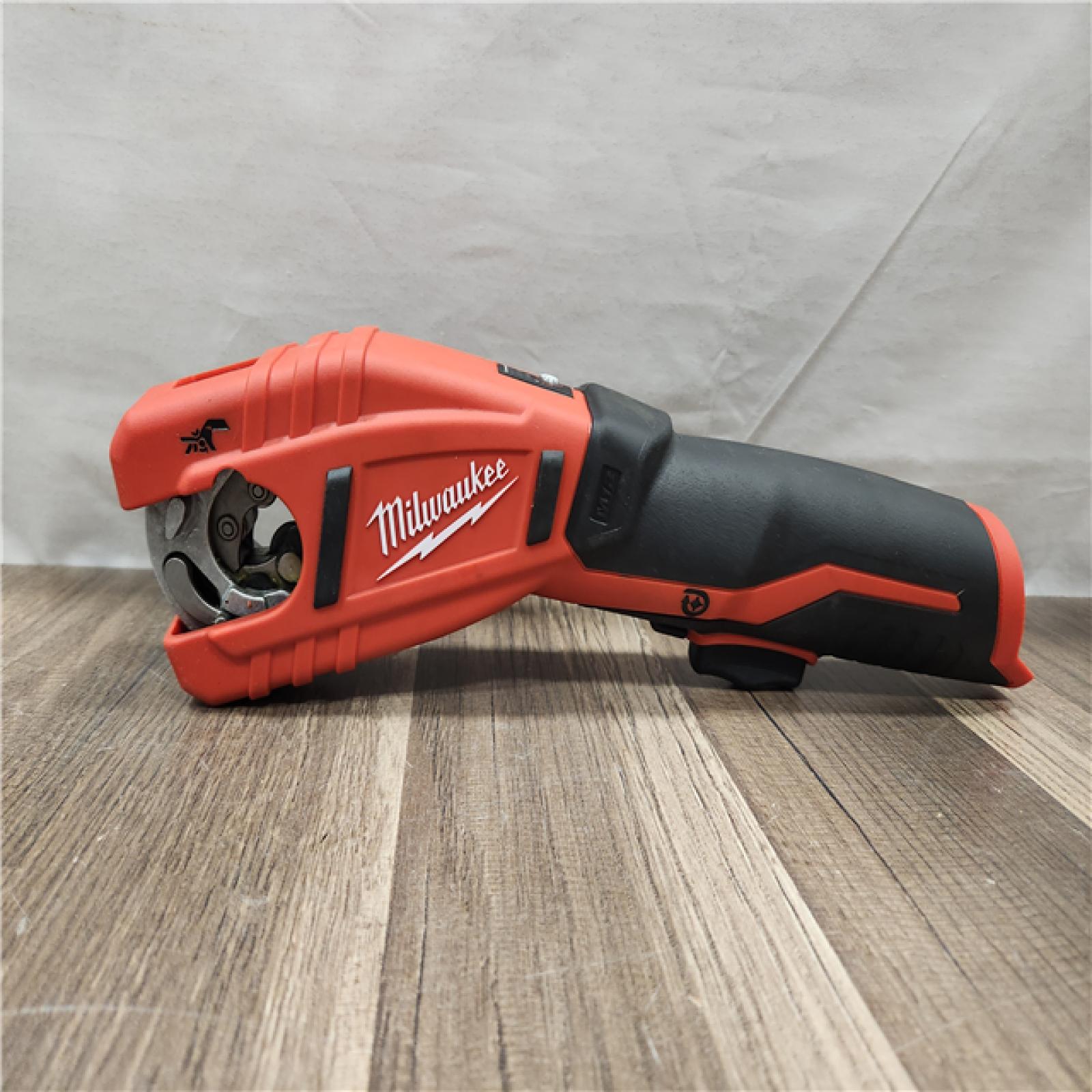 AS-IS- Milwaukee M12 12V Lithium-Ion Cordless Copper Tubing Cutter (Tool-Only)