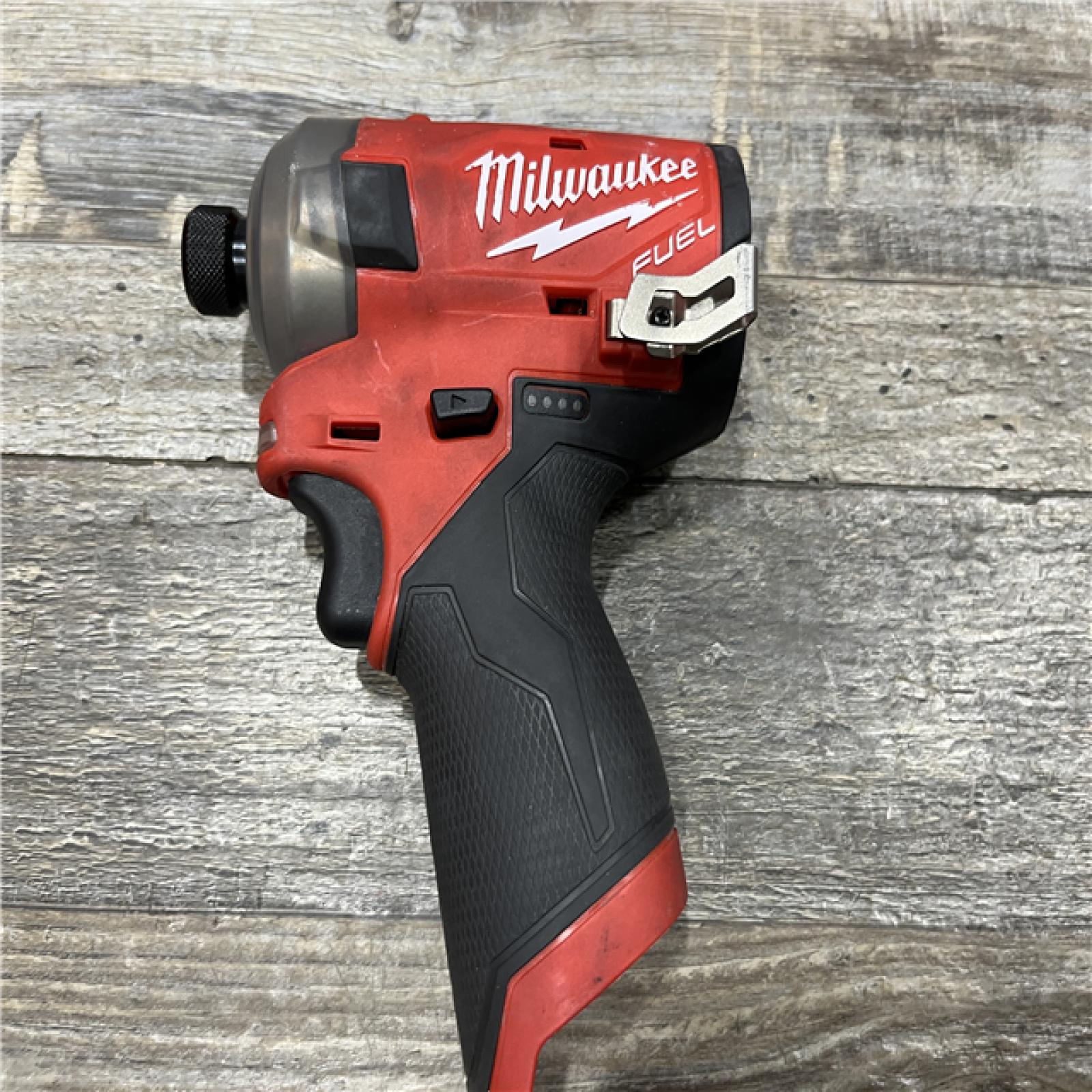 AS-IS Milwaukee FUEL SURGE 12V Lithium-Ion Brushless Cordless 1/4 in. Hex Impact Driver Compact Kit
