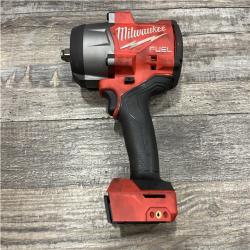 AS-IS Milwaukee FUEL 18V Lithium-Ion Brushless Cordless 1/2 in. Impact Wrench w/Friction Ring Kit