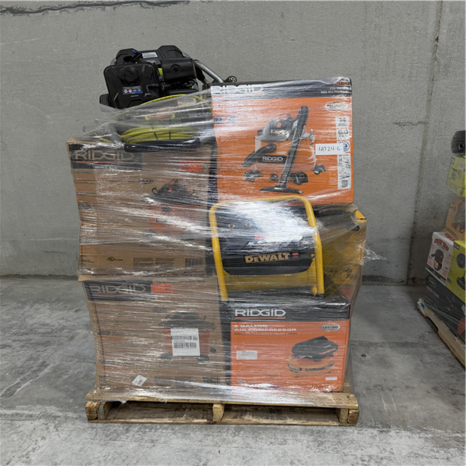Atlanta Location AS-IS Tools Partial Truckload (3 Pallets) 4024-G