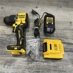 AS-IS DEWALT ATOMIC 20V Lithium-Ion Cordless 1/2 in. Hammer Drill Kit