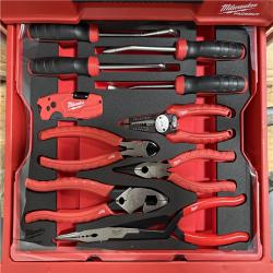 California AS-IS Milwaukee Hand Tool Set w/Packout 4-Drawer Tool Box; Appears in Excellent Condition