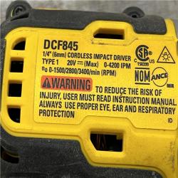 AS-IS DEWALT 20-Volt Maximum XR Cordless Brushless 1/4 in. 3-Speed Impact Driver (Tool-Only)