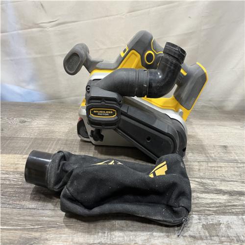 AS-IS DEWALT 20V MAX* XR Brushless Cordless Belt Sander (Tool-Only)