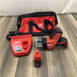AS-IS Milwaukee 12V Lithium-Ion HACKZALL Cordless Reciprocating Saw Kit