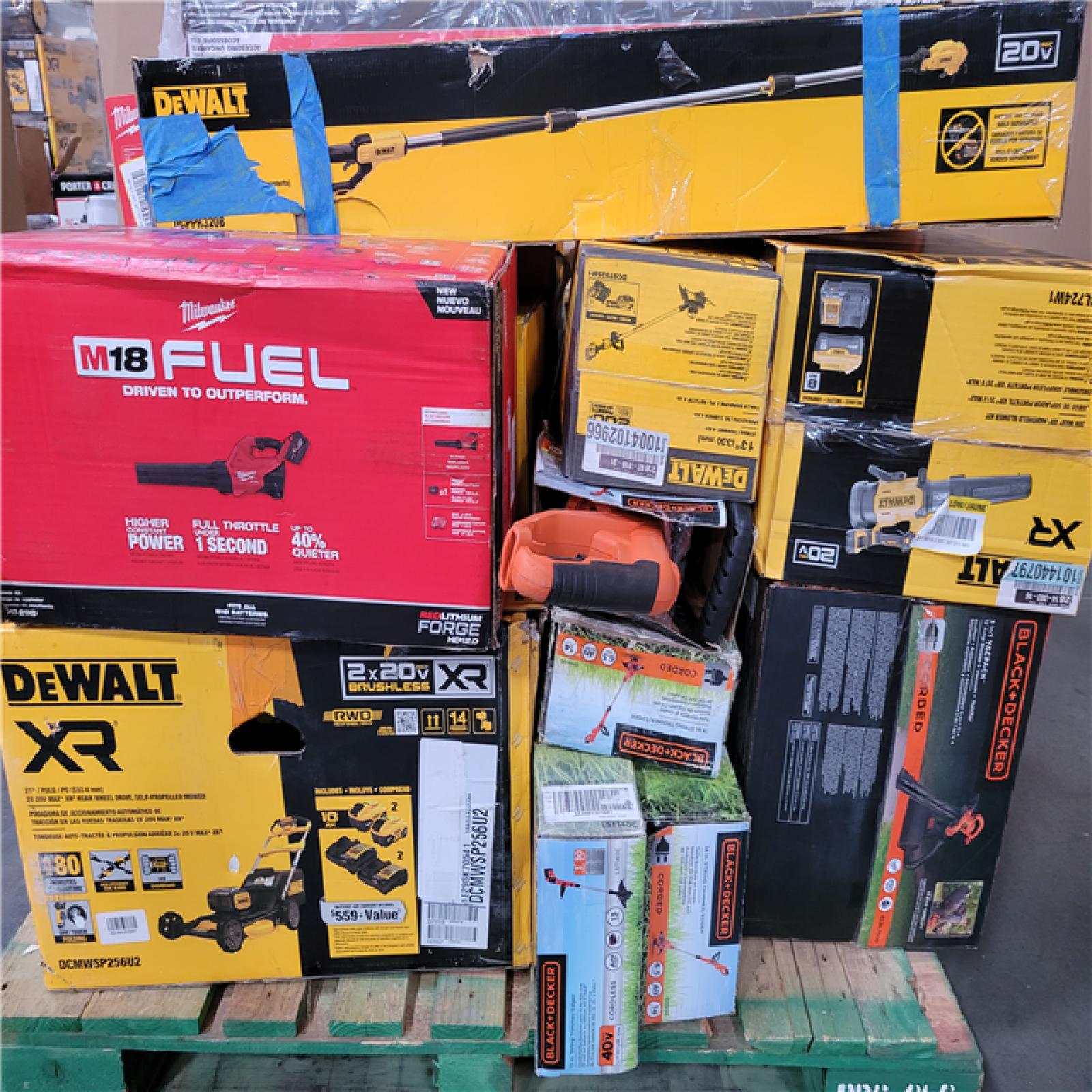 CALIFORNIA AS-IS TOOL PALLET