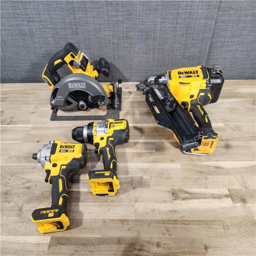 HOUSTON LOCATION - AS-IS DEWALT 4 TOOL COMBO