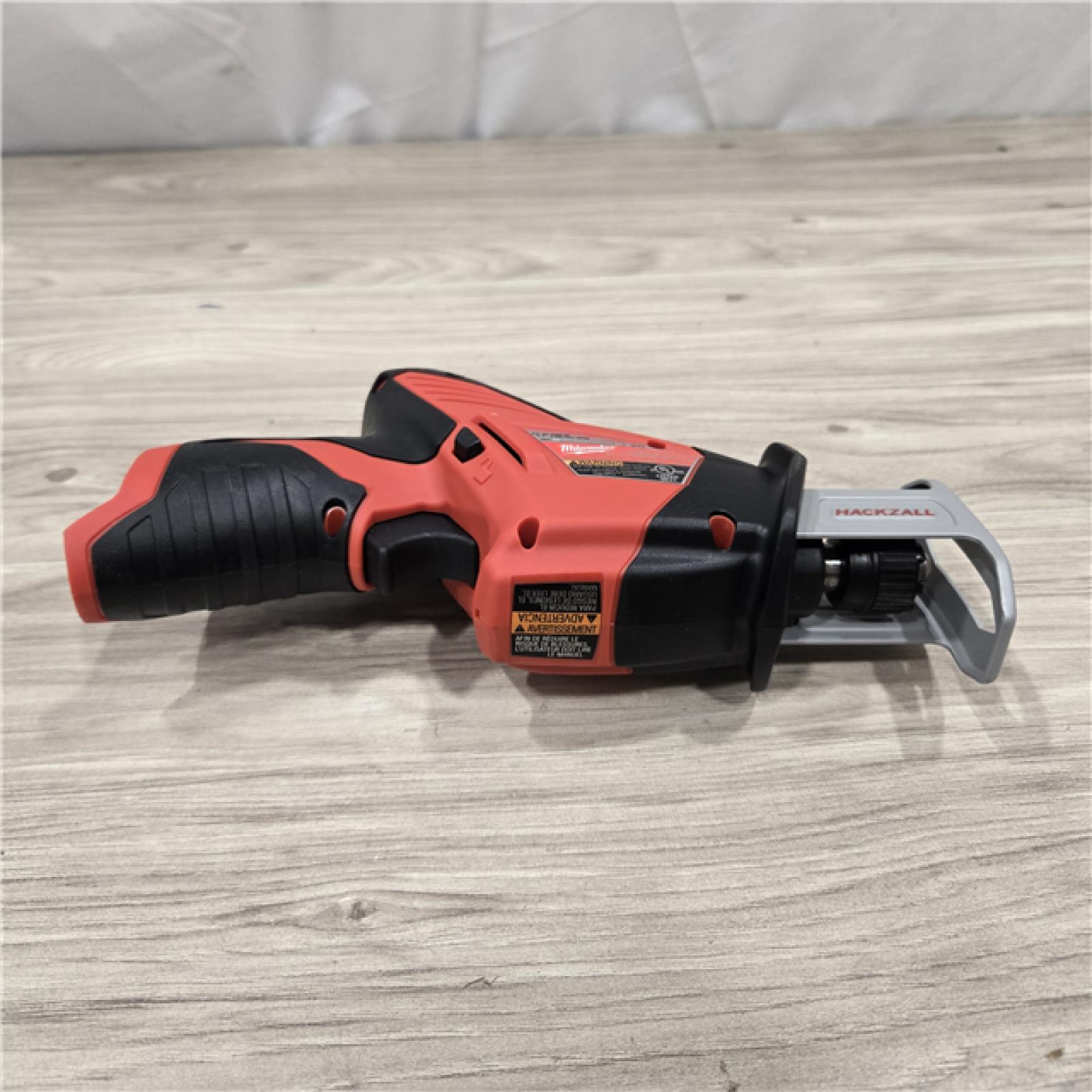 AS-IS Milwaukee 2420-21 12V 1.5Ah Cordless Straight Handle Reciprocating Saw Kit