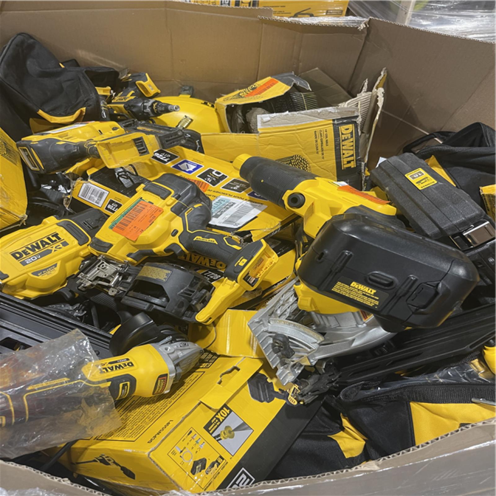 Pittston Location As-IS Power Tools Partial Truckload (17 Pallets) 8151-C