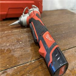 AS-IS M12 12-Volt Lithium-Ion Cordless PEX Expansion Tool Kit with (2) 1.5 Ah Batteries, (3) Expansion Heads and Hard Case