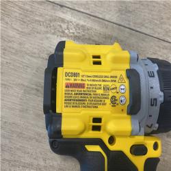 AS-IS DEWALT 20V MAX XR Lithium-Ion Brushless Cordless 1/2 in. Drill/Driver Kit