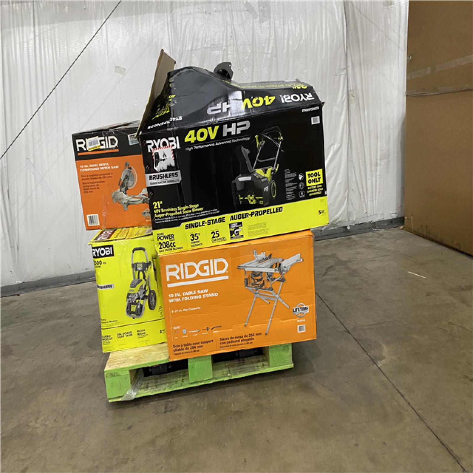 Houston Location AS IS - Tool Pallet