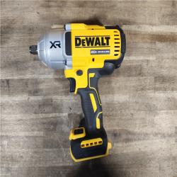 HOUSTON LOCATION - AS-IS (APPEARS LIKE NEW) DEWALT 20V MAX XR Lithium-Ion Cordless 1/2 High Torque Hog Ring Anvil Impact Wrench (Tool Only)