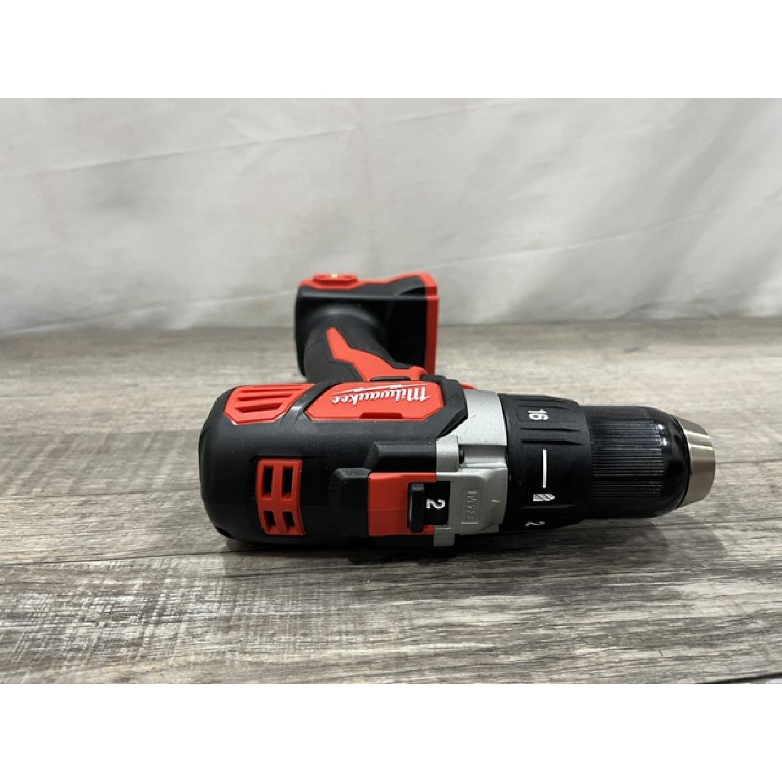 AS-IS Milwaukee 18V Lithium-Ion Cordless Drill Driver/Impact Driver Combo Kit