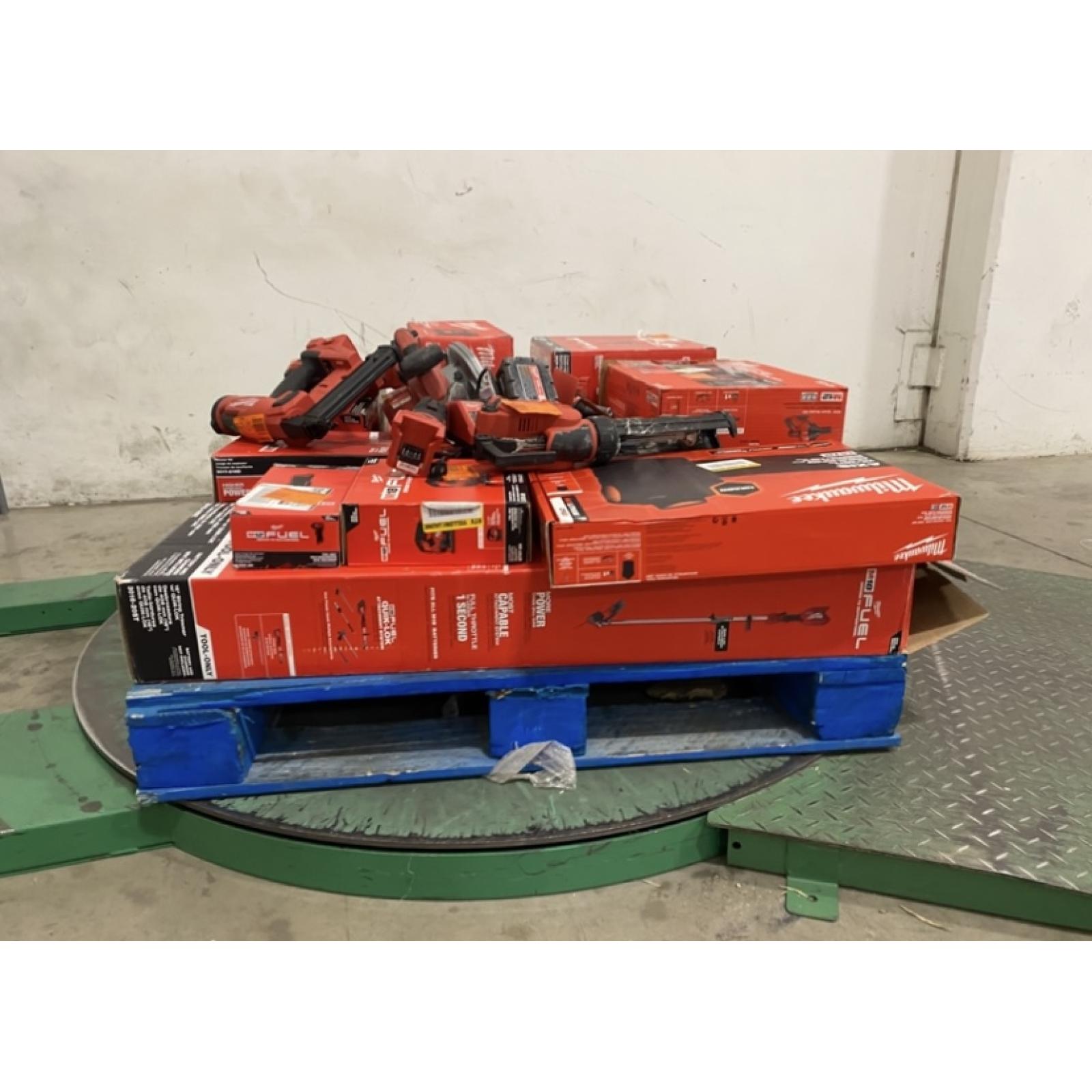 Dallas Location - As-Is MILWAUKEE Tool Pallet