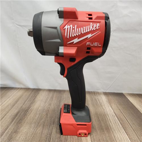 AS-IS- Milwaukee M18 FUEL 18V Lithium-Ion Brushless Cordless 1/2 in. Impact Wrench with Friction Ring (Tool-Only)