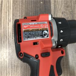 AS-IS Milwaukee 18V Lithium-Ion Brushless Cordless 1/2 in. Compact Drill/Driver (Tool-Only)