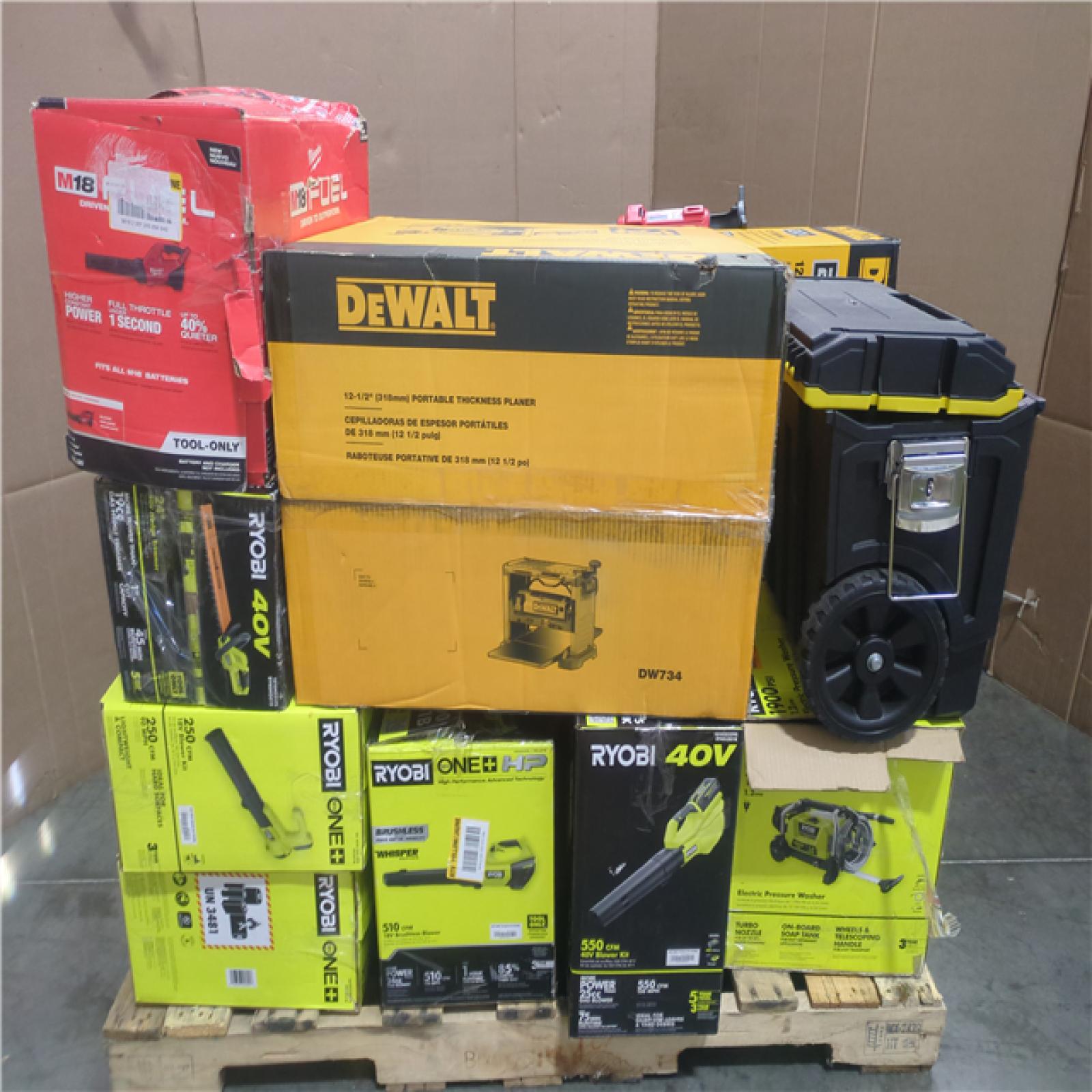 CALIFORNIA AS-IS TOOL PALLET