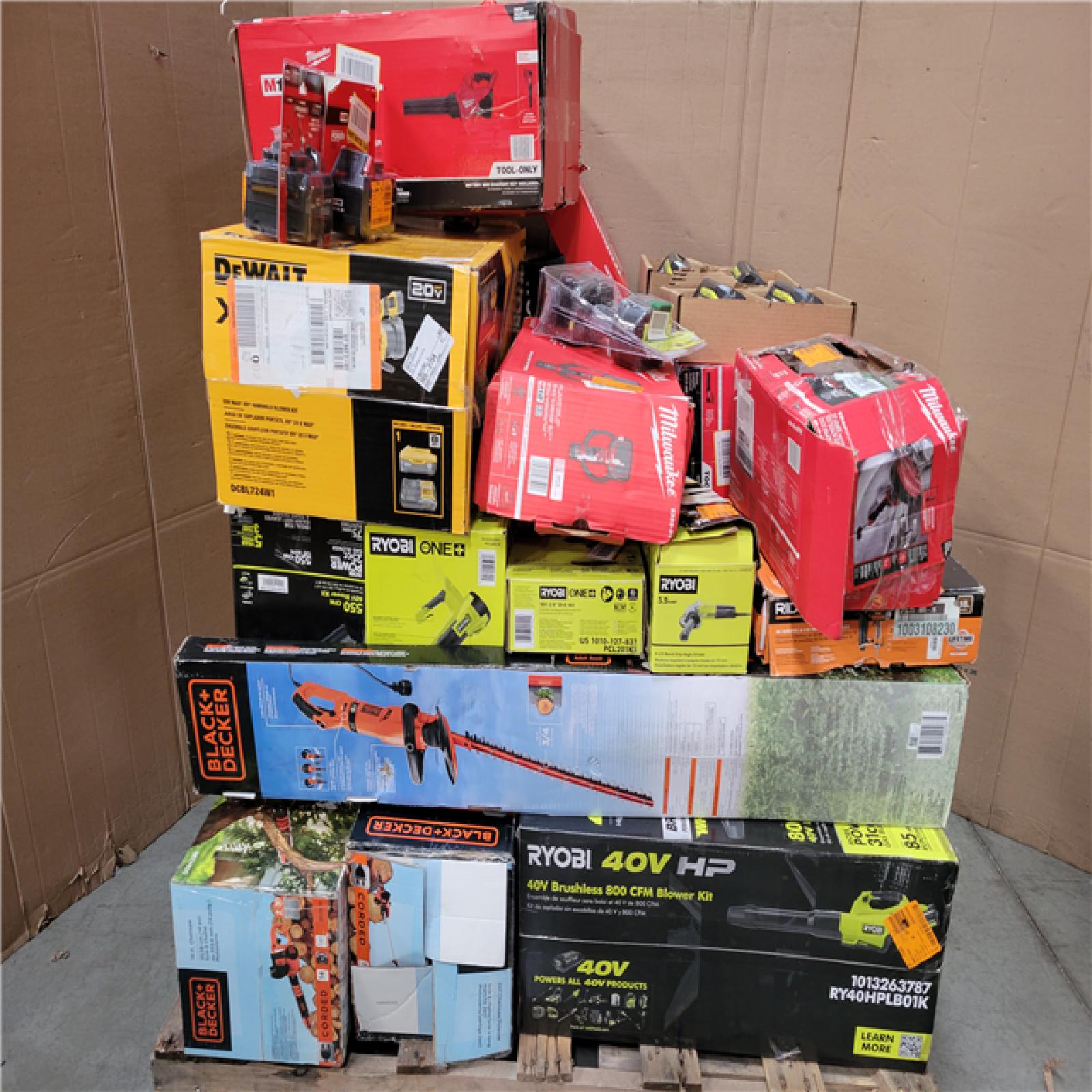 CALIFORNIA AS-IS TOOL PALLET