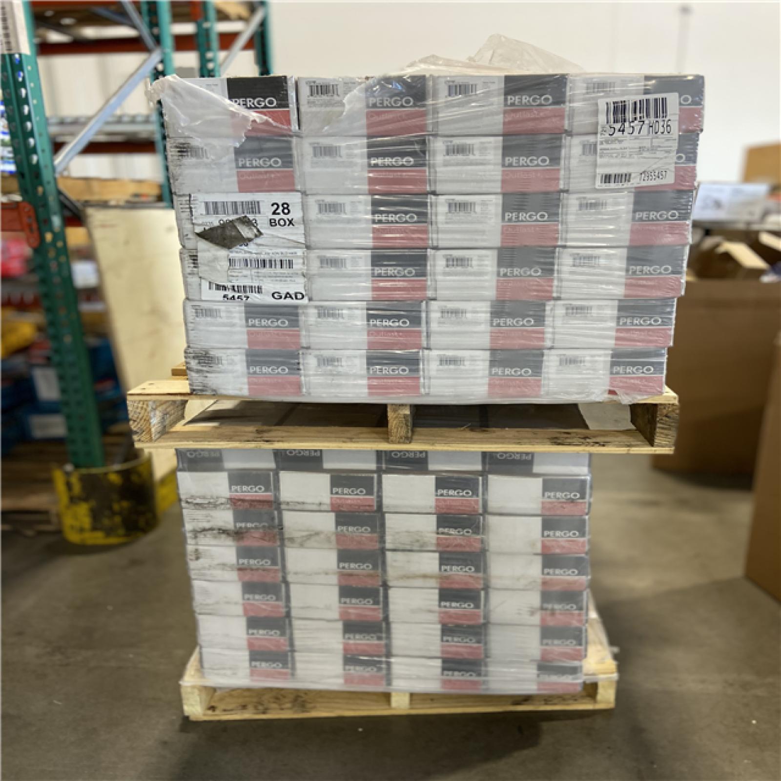 DALLAS LOCATION - Pergo Outlast+ Arden Blonde Hickory 12 mm T x 6.1 in. W Waterproof Laminate Wood Flooring (16.12 sqft/case) (59 CASES)