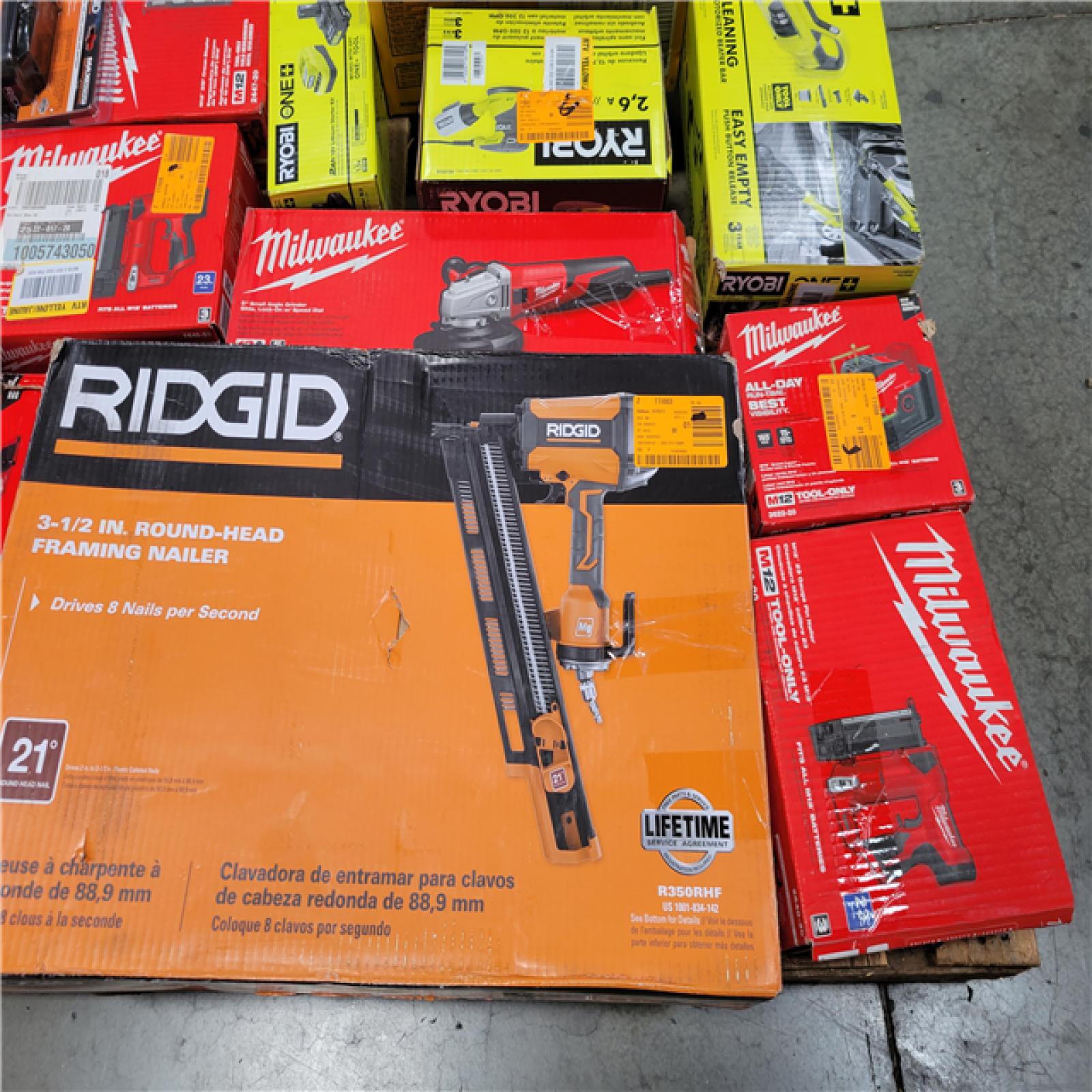 CALIFORNIA AS-IS TOOL PALLET