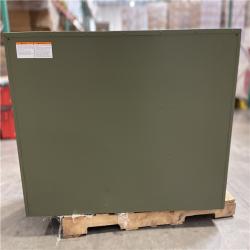DALLAS LOCATION- AS-IS HUSKY MATTE ARMY GREEN 9-DRAWER ROLLER CABINET
