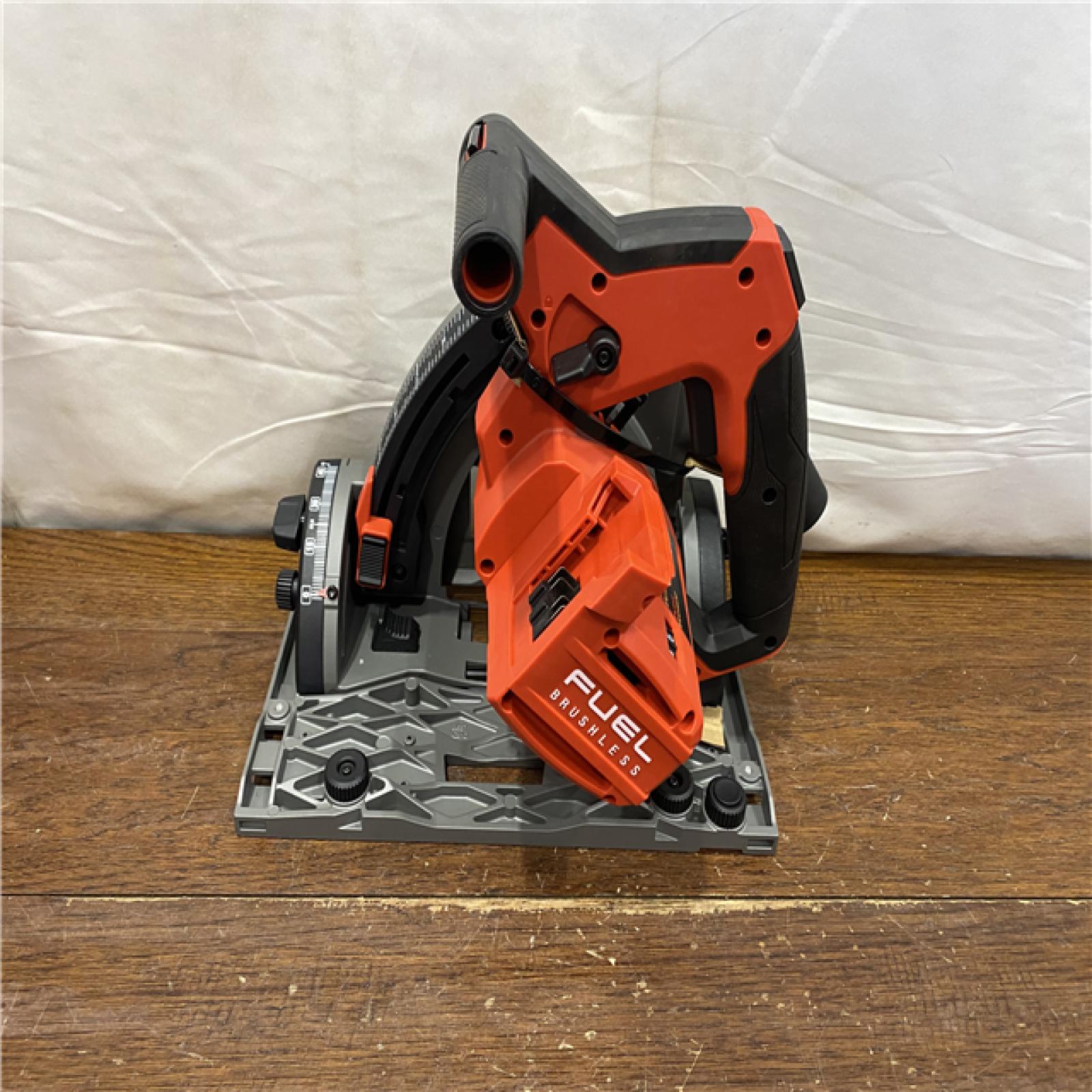 AS-IS Milwaukee M18 FUEL 18V Lithium-Ion Cordless Brushless 6-1/2 in. Plunge Cut Track Saw (Tool-Only)