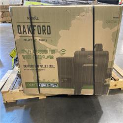 DALLAS LOCATION - Nexgrill Oakford 580 Wifi Pellet Grill Smoker in Black