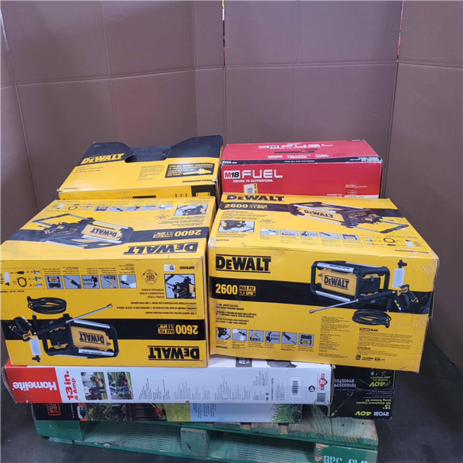 California AS-IS Tool Pallet