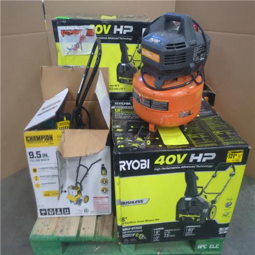 CALIFORNIA AS-IS OUTDOOR POWER EQUIPMENT