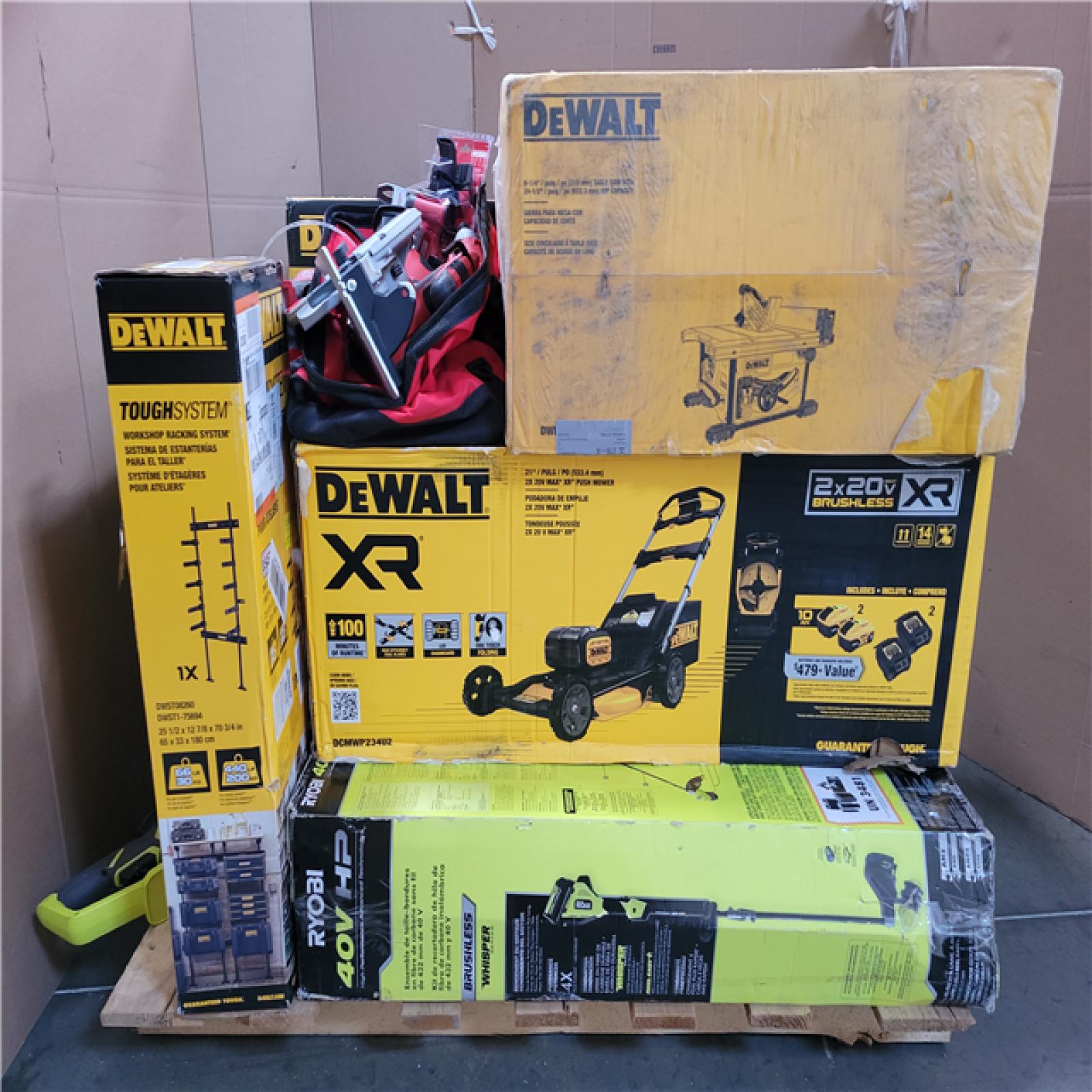 CALIFORNIA AS-IS TOOL PALLET