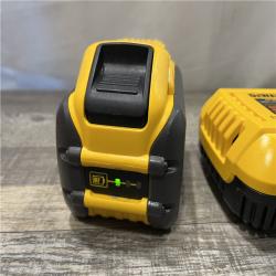AS-IS DEWALT 20V/60V MAX FLEXVOLT Lithium-Ion 9.0Ah Battery and Charger Starter Kit