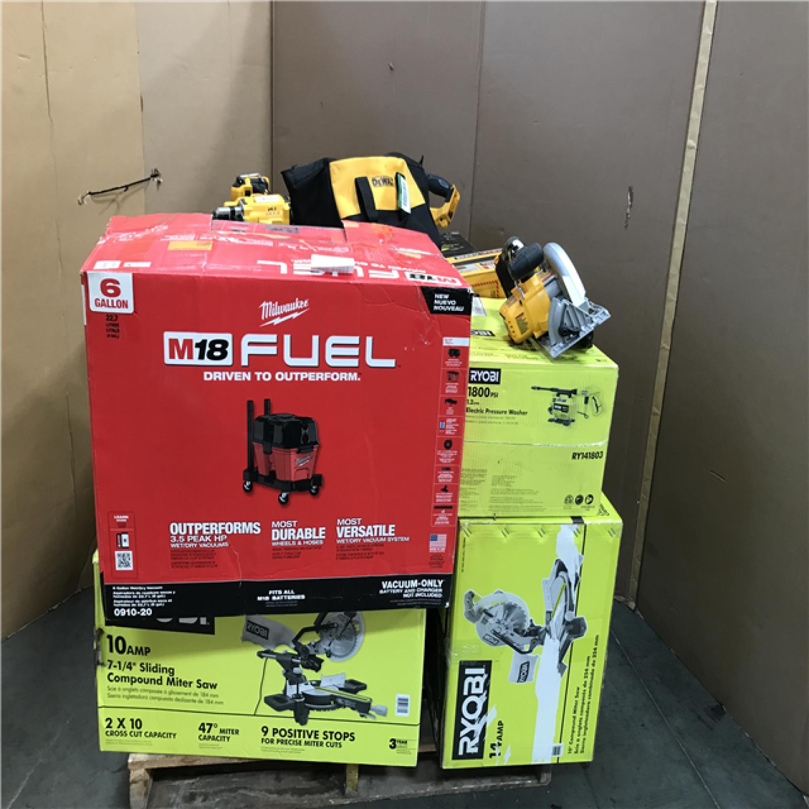 CALIFORNIA AS-IS TOOL PALLET