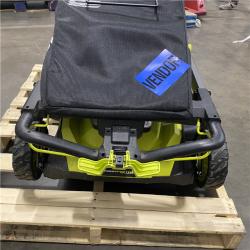 Dallas Location - As-Is RYOBI 80V HP Brushless Battery Cordless Electric 30 in.Lawn Mower with Battery and Charger