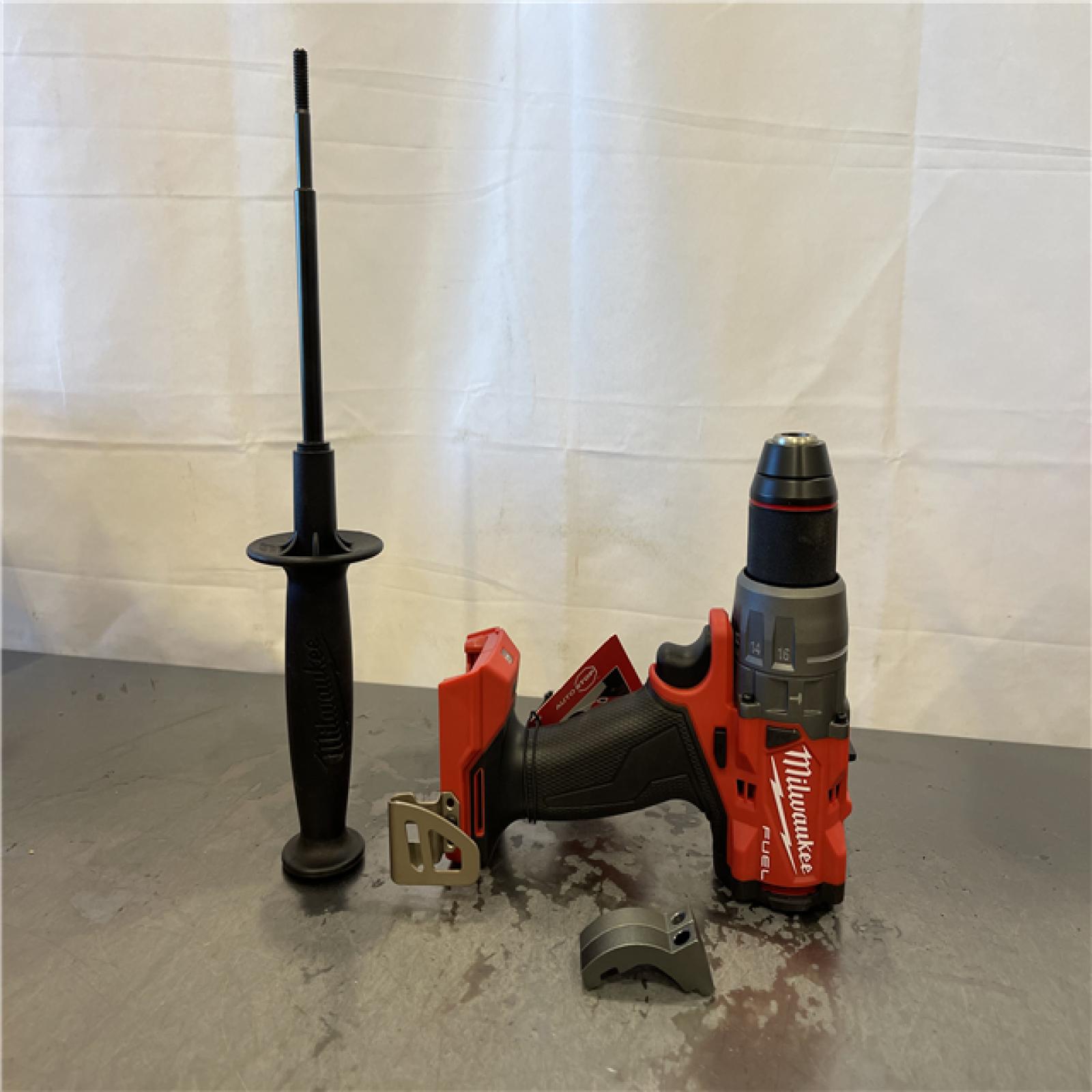 AS-IS - Milwaukee M18 FUEL 18V Lithium-Ion Brushless Cordless 1/2 in. Hammer Drill/Driver