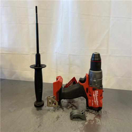 AS-IS - Milwaukee M18 FUEL 18V Lithium-Ion Brushless Cordless 1/2 in. Hammer Drill/Driver